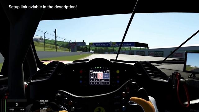Hotlap @ Mosport LaserScanned + Free Setup! / 1:15:889 / Ferrari 488 GT3 EVO / rFactor 2 / SimRacin смотреть онлайн