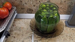 Вкусные солёные огурцы!