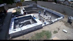 Pool Construction Time lapse in Southern California