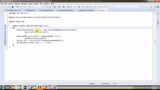 Spring + JdbcTemplate + Query single column value example | Spring JDBC tutorial