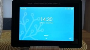 Home Assistant Tablet prototype v.0.1