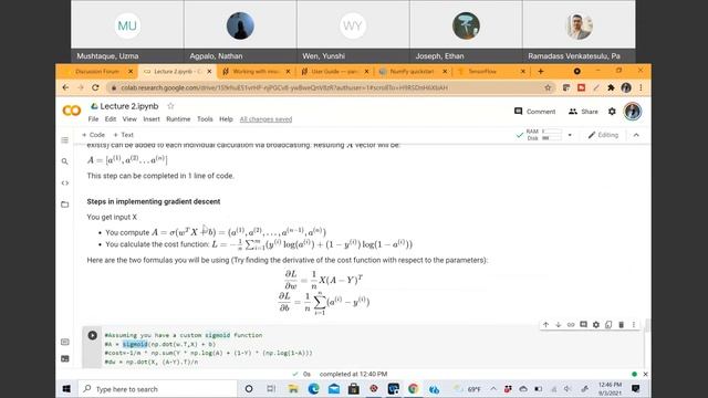Projects in ML/AI-Lecture 2- Gradient Descent (Optimization Algorithms; Adams, RMSProp) смотреть онлайн