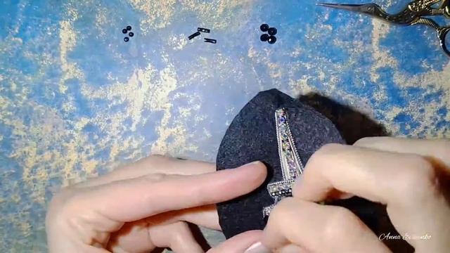 Брошь из бисера своими руками/Мастер-класс #брошьизбисера #мастеркласс #brooch