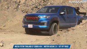 Foton Tunland G7 Cobra 4x4: Edición especial
