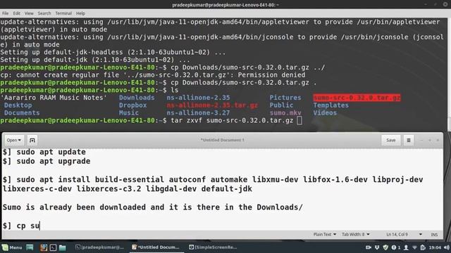 How to Install SUMO 0.32 in Ubuntu 18.04