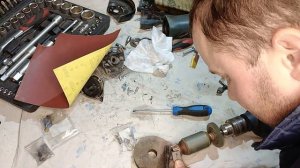 ПОЧЕМУ на болгарке быстро сгорают щетки Стачиваем якорь в домашних условиях Замена пружин на щетках