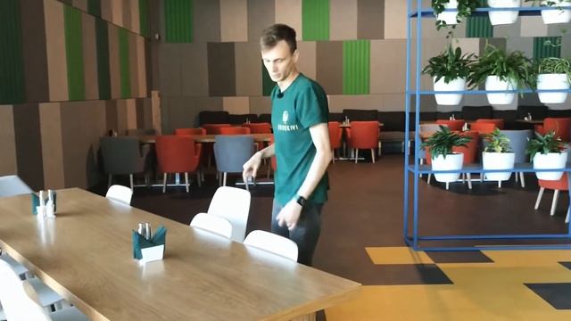 Большой обеденный стол для кафе в «Контур» смотреть онлайн