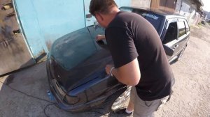 Полировка кузова (капота) своими руками.