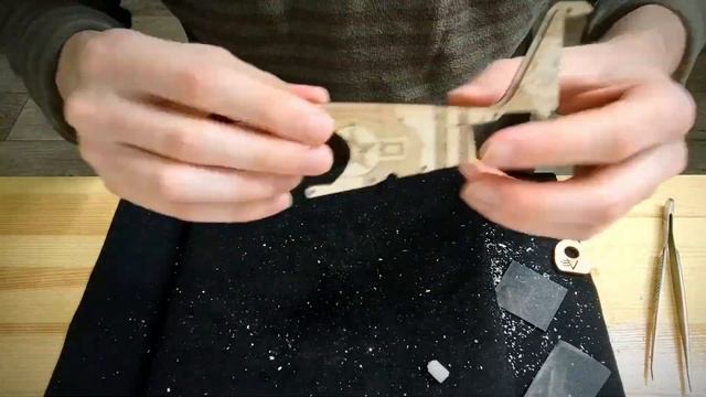 Действующий Самолет Speed Fighter от Veter Models. Механическая Модель из Пластика и Дерева. смотреть онлайн