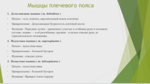 Видео №1. Мышцы верхней конечности: мышцы плечевого пояса