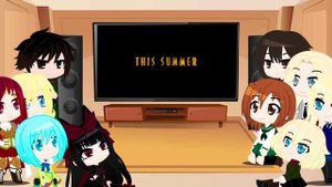 Girls und Panzer and GATE react to JWD Official Trailer | Gacha Club Reaction Part 29 ( 4/4 )