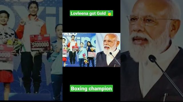 Lovleena - boxing star India ?? won gold medal world championship