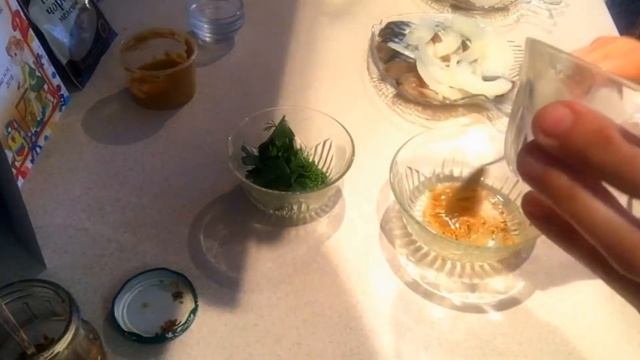 Самый вкусный горчично-лимонный соус к соленой скумбрии или селедочке.
