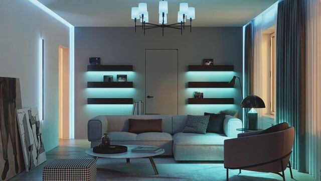 Gauss Livingroom  | Cinemagraph