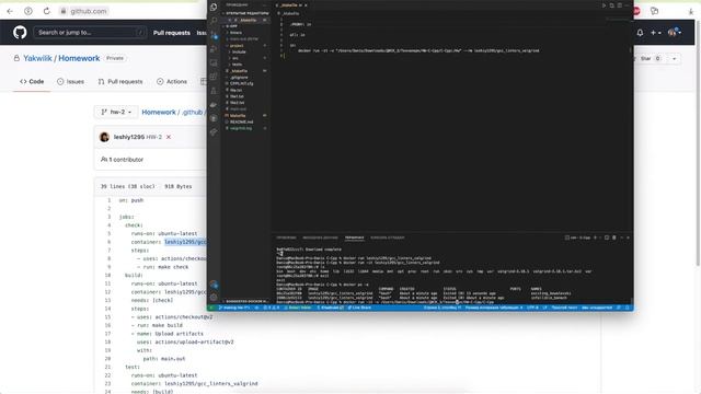 Как настроить Докер для домашнего задания смотреть онлайн