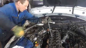 Затяжка ГБЦ MERCEDES W14O 104M