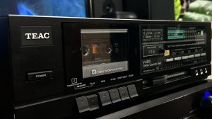Винтажный однокассетный магнитофон Teac V-450X-Япония-1985-год
