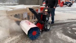 Подметальная машина для уборки снега MTD