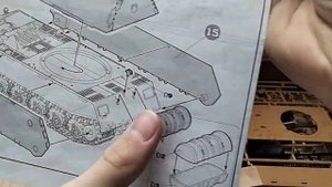 Обзор модели танка Маус от Звезды в масштабе 1/72