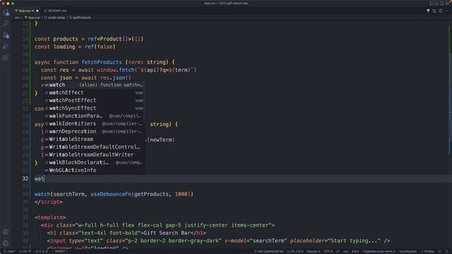 Fetching and Debounce in Vue (Advent of Vue #1) смотреть онлайн