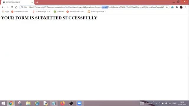 HTML Tutorials || Submit Button in HTML || Input Type Submit Button || Forms in HTML || Part-7