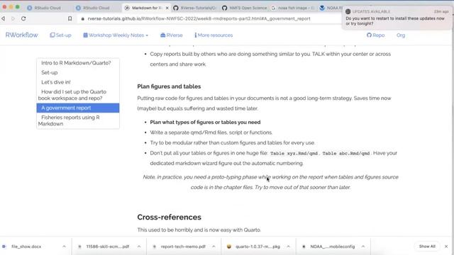 R+Git Workflow 2022: Week 8 R Markdown for reports Part 2: Quarto Reports смотреть онлайн