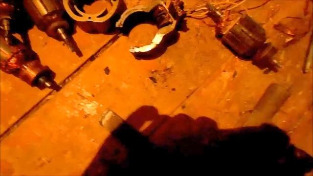 Электроинструмент. Как разобрать достать медь из якоря статора с помощью рубилки