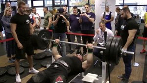 Жим 150 кг 2 подхода и подход 147.5 кг .