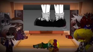 HorrorTale React To The Villain Sans Squad 3 - 4