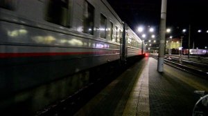 Прибытие ЭП2К-125 с поездом 089 на станцию Екатеринбург-Пасс.