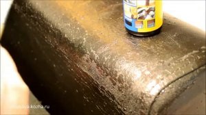 Восстанавливаем кожаный диван :) - сможет каждый!