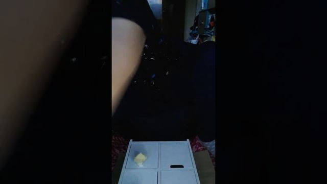 Трансфер и декупаж върху малък комод купен от Джъмбо