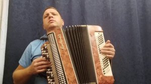 На белом покрывале января на баяне