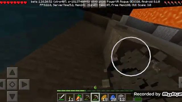 Нуб упал в лаву!(выживание нуба в minecraft с аддоном horrorcraft)часть 2. смотреть онлайн