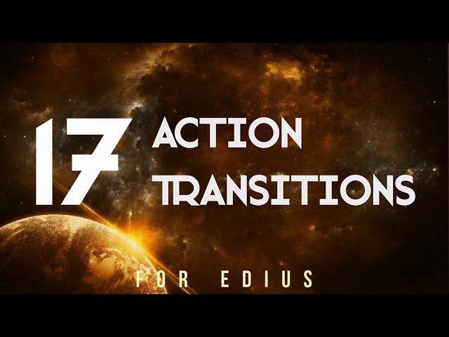 ТОП 17 ДИНАМИЧЕСКИХ ПЕРЕХОДОВ для EDIUS 7,8,9/ Zoom Transition