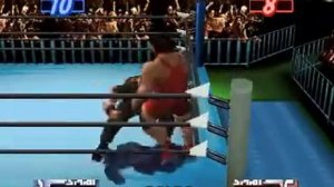 Virtual Pro Wrestling 2 Volk Han vs Albright