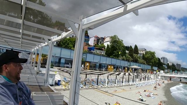 ЯЛТА - Почему так? / МАССАНДРОВСКИЙ пляж / Цены в Крыму 2023 / 12.06.2023