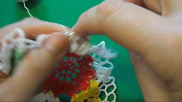 ЦВЕТНАЯ САЛФЕТКА ИЛИ МОТИВ ДЛЯ СКАТЕРТИ КРЮЧКОМ. ЧАСТЬ 2