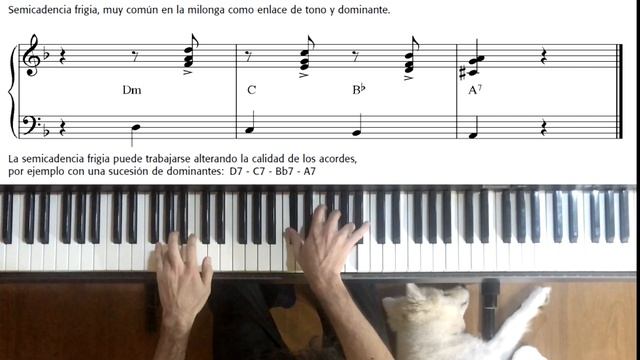 "Milonga" - Ej 14, 15 y 16 - Método de Piano Tango смотреть онлайн