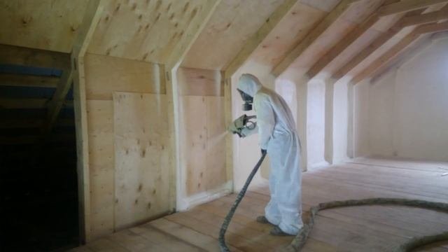 ТКС Барнаул: утепление мансарды дома пенополиуретаном