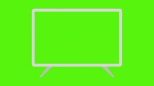 TV Monitor Green Screen | Visual Assets Elements | Free Download