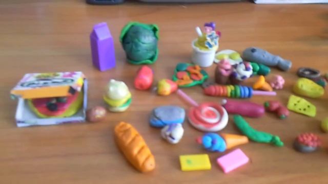 Пластилиновая еда для кукол смотреть онлайн