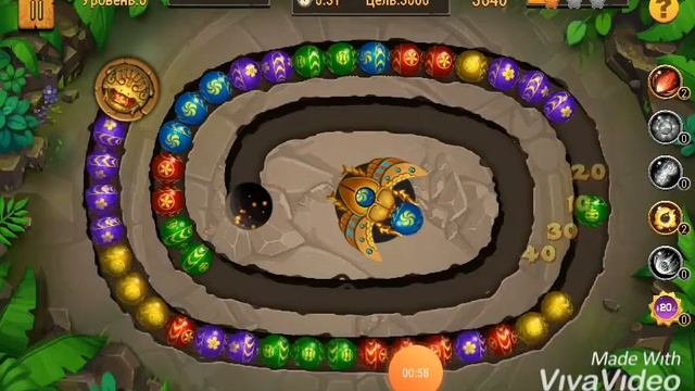Игра Jungle Marble Blast