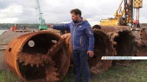 Показываем, как идет строительство самого северного моста через Енисей: репортаж