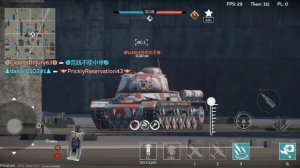 War thunder Mobile взвод ИC1
