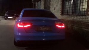 Спортивный выхлоп на Audi A4 B8 2013 года 2.0 TFSI