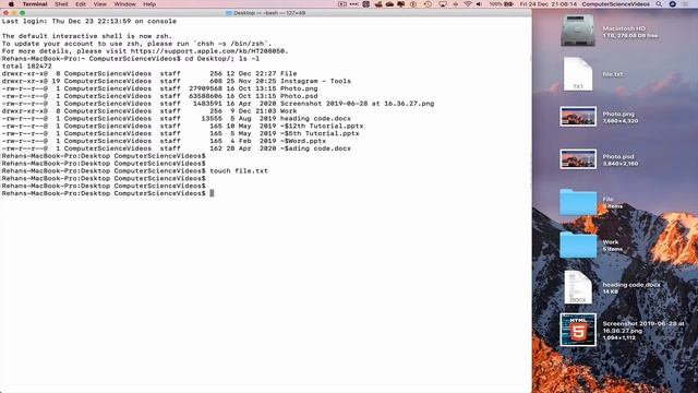 How to CREATE a Text File On a Mac Using Terminal Commands - Basic Tutorial | New смотреть онлайн