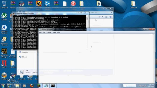 minecraft bukkit server 1.6.6 windows 7/32 and 64-bit смотреть онлайн