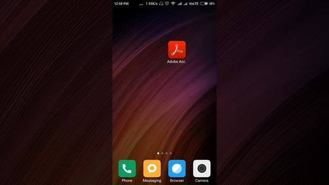 how to open pdf files with adobe reader for android