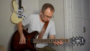 Ibanez AS53 Super Slow Blues improvisation
